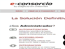Tablet Screenshot of e-consorcio.com